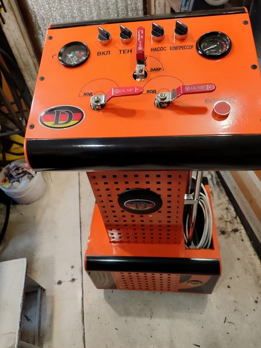 Стенд для промывки радиатора печки и всей охладительной системы