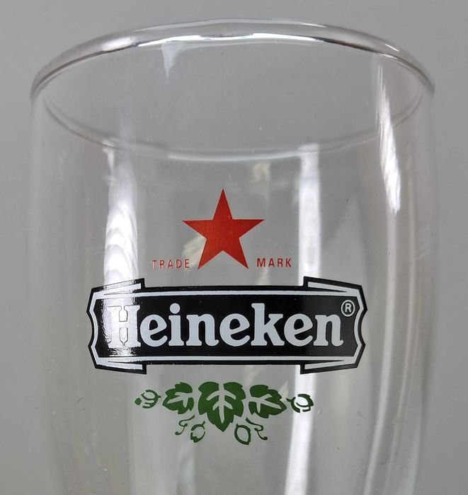 Zestaw 4 szklanek Heineken  250ml, Holandia - Grawer Tactile Grip