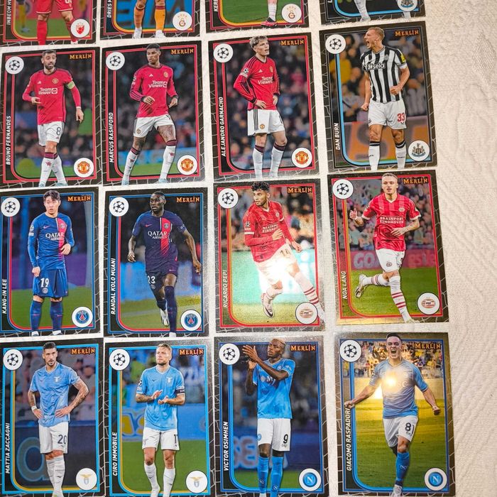 47 Cartas Topps Merlin 2024