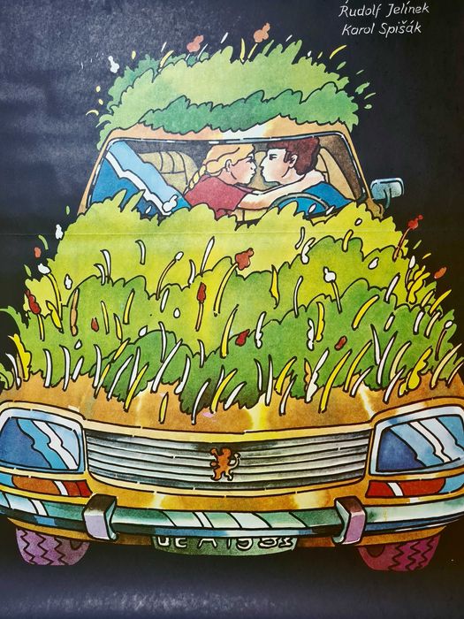 Plakat do filmu Koszenie Jastrzębiej Łąki 1981 bdb -