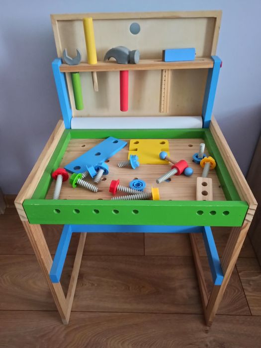 Warsztat drewniany, stolik, Playtive