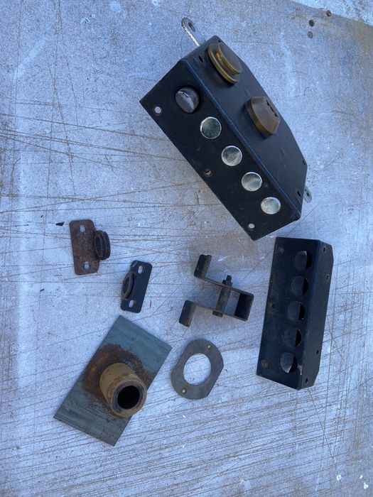 Fechadura de seguranca com 3 chaves