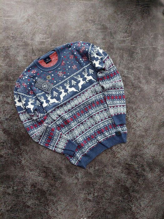 Різдвяні светри для пари | Теплий новорічний подарунок у наявності