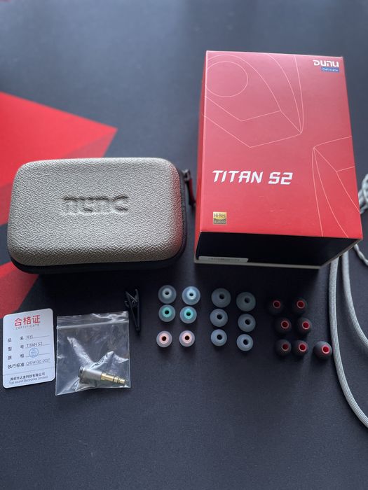 Dunu titan S2 | 4.4mm+3.5mm