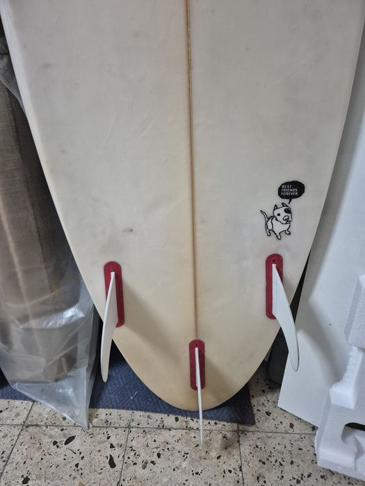 Prancha de surf 6"4 - 39,5 litros