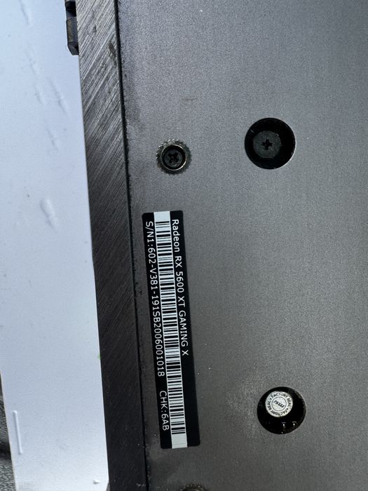 Msi-5600xt gaming , Тести , коробка