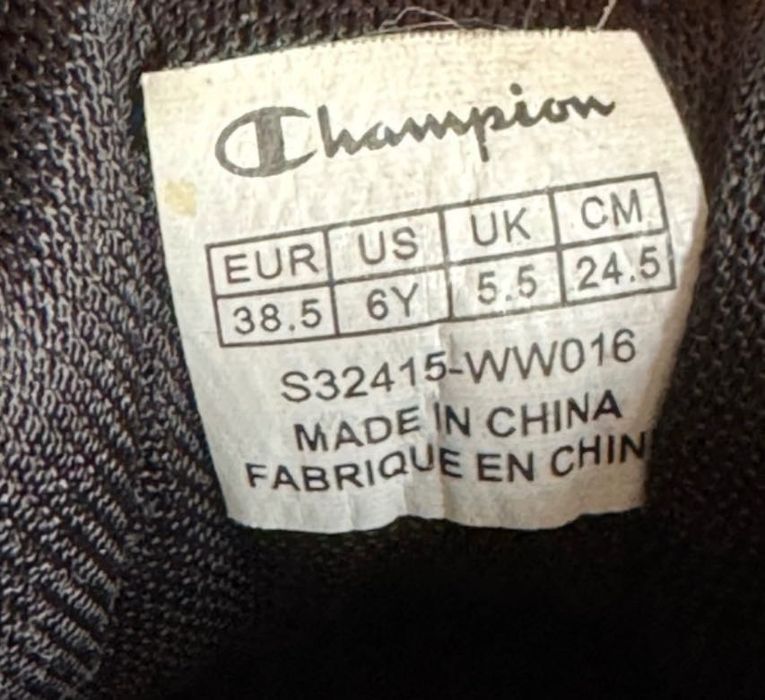 Buty sneakersy Champion