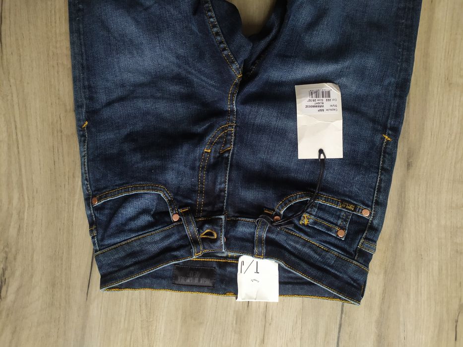 Jeansy rurki super stretch Tiger of Sweden W25 L32