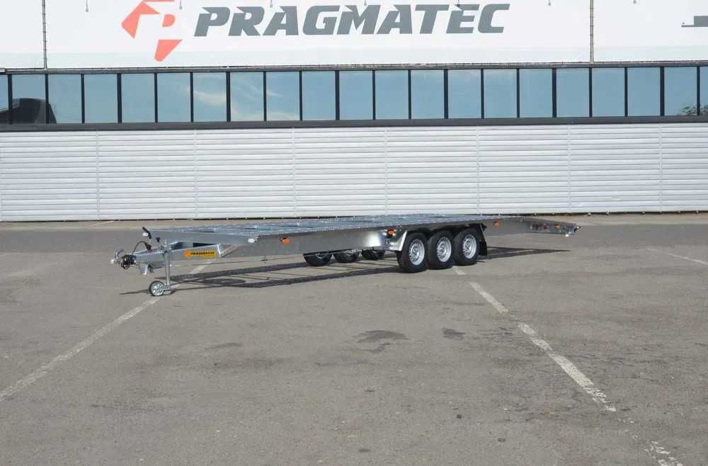 Тривісна лавета, лафет, прицеп PRAGMATEC для перевезення двох авто