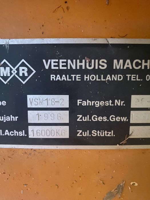 Przyczepa Veenhuis 18-2