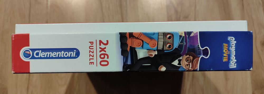 Puzzle 2w1 Playmobil The Movie, Clementoni, 60/60 elementów