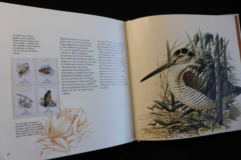 Livro dos CTT completo : "Conservação da Natureza" 39 selos