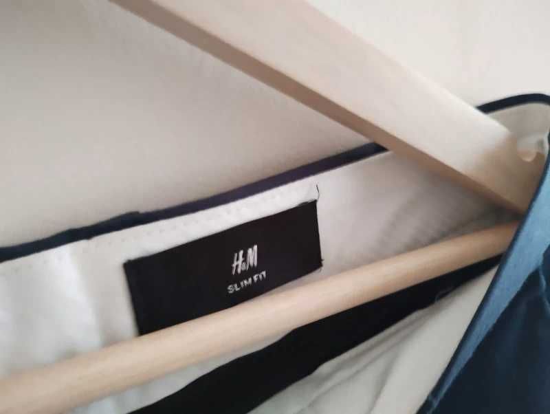 Garnitur męski H&M - granatowy