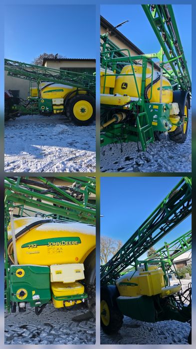 Opryskiwacz John Deere 724 , 2500l 21m 2007r