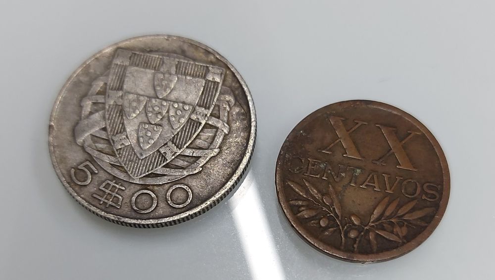 Moedas antigas 1940, 1943