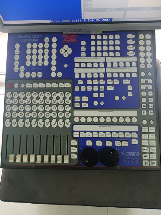 Moving light Azurém 2000