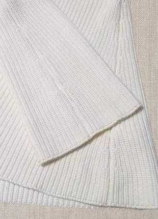 Светр жіночий білий розкльошені рукава minkpink джемпер оверсайз s