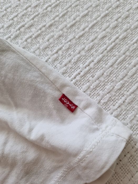 Tshirt Levis S logo tye dye bawełna basic