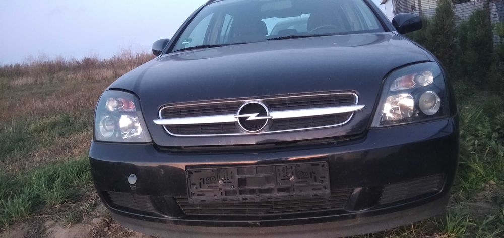 maska zderzak błotnik lampa vectra c przód kpl