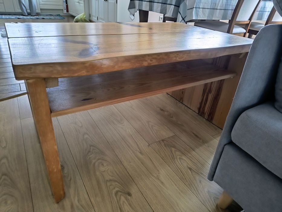 Ława drewniana, stolik kawowy