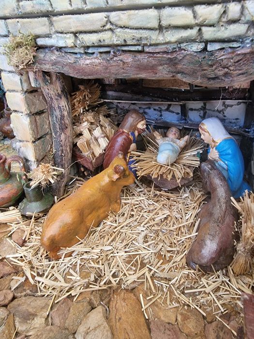 Presepio artesanal cabana