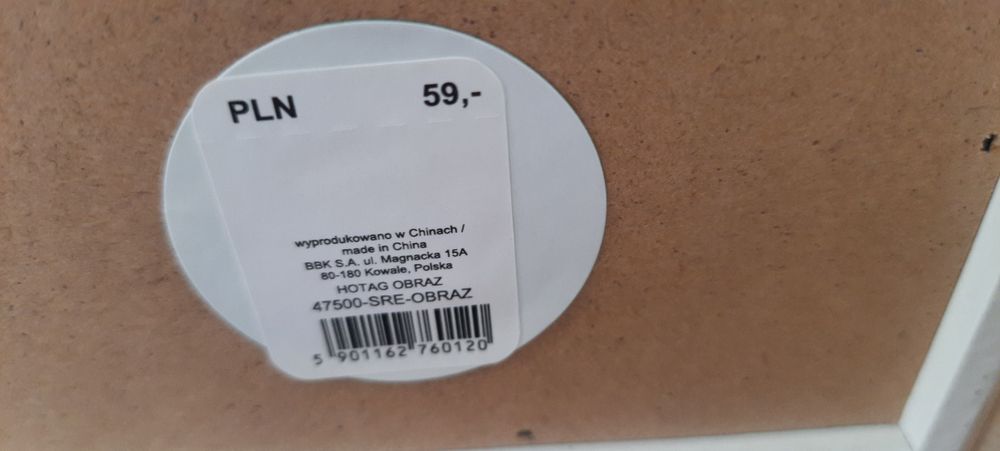 Obraz z błyszczącymi drobinkami