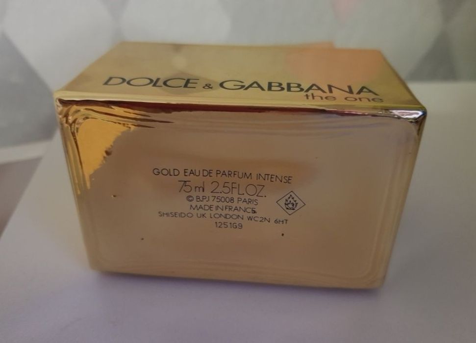 Dolce Gabbana the one intense gold Edp 75 ml