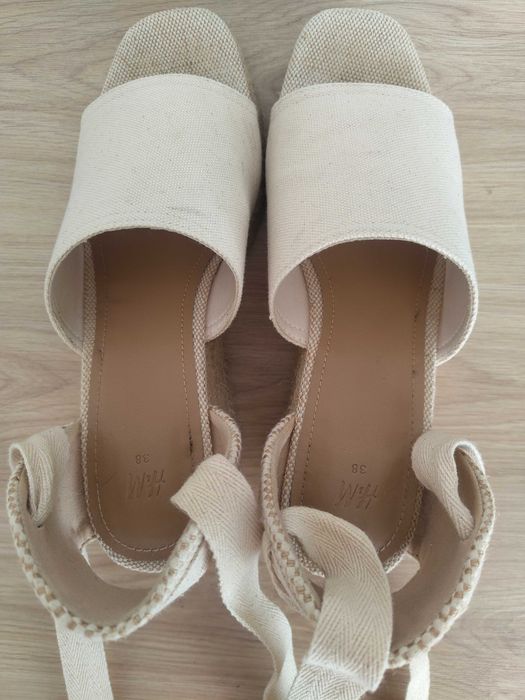 Espadryle H&M 38 koturn