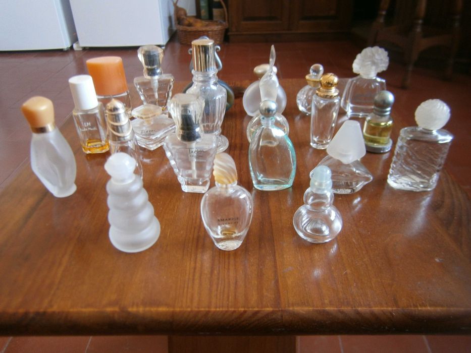 Réplicas de frascos de perfume em miniatura-P/coleccionadores