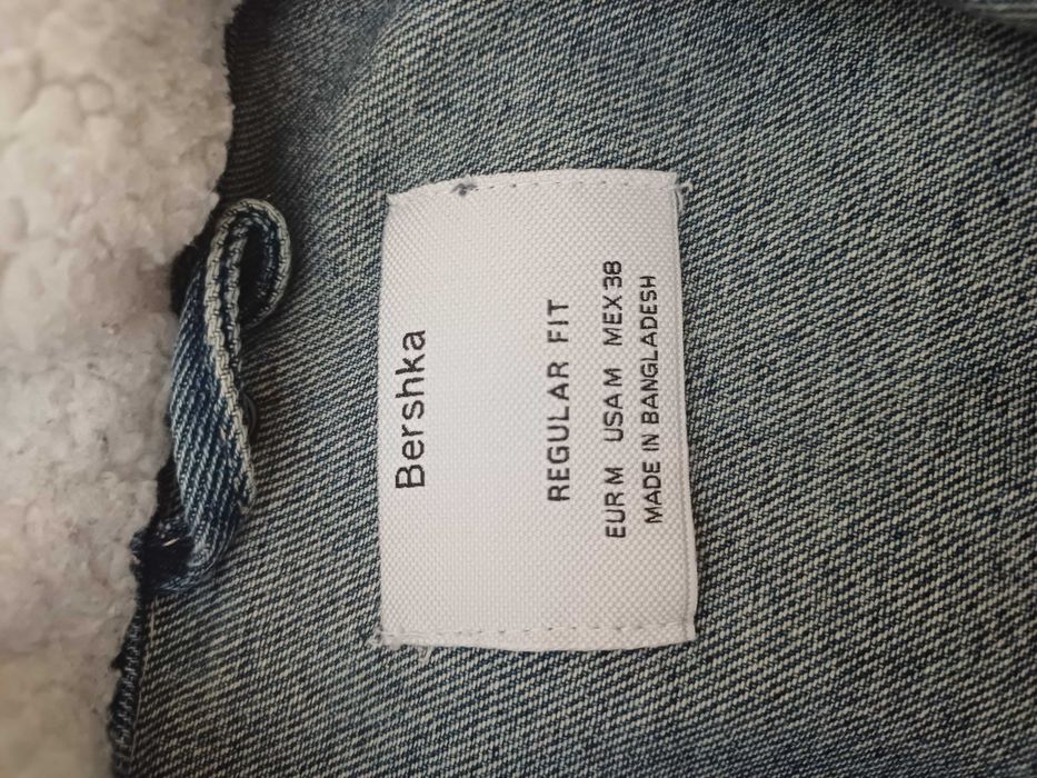 Casaco ganga bershka homem