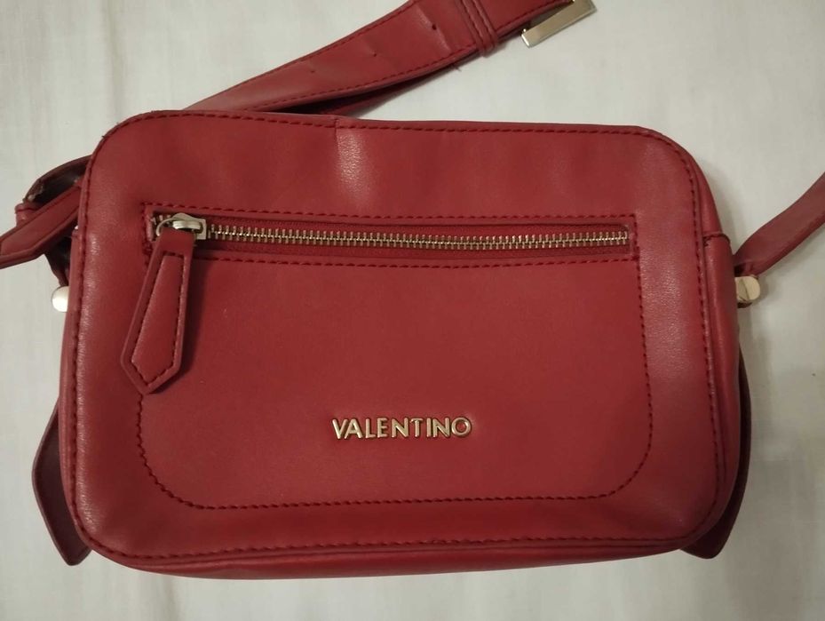 Сумка red Valentino крос боді  22*15*8 червона
