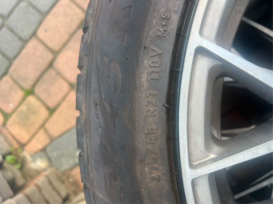 Felgi FORZZA 21” + opony Pirelli 275/45 R21 315/40 R21 komplet