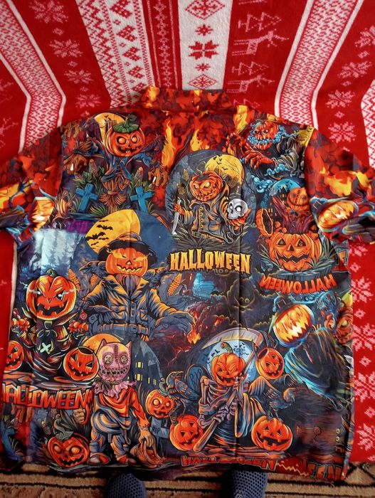 Koszula na halloween XL 3D