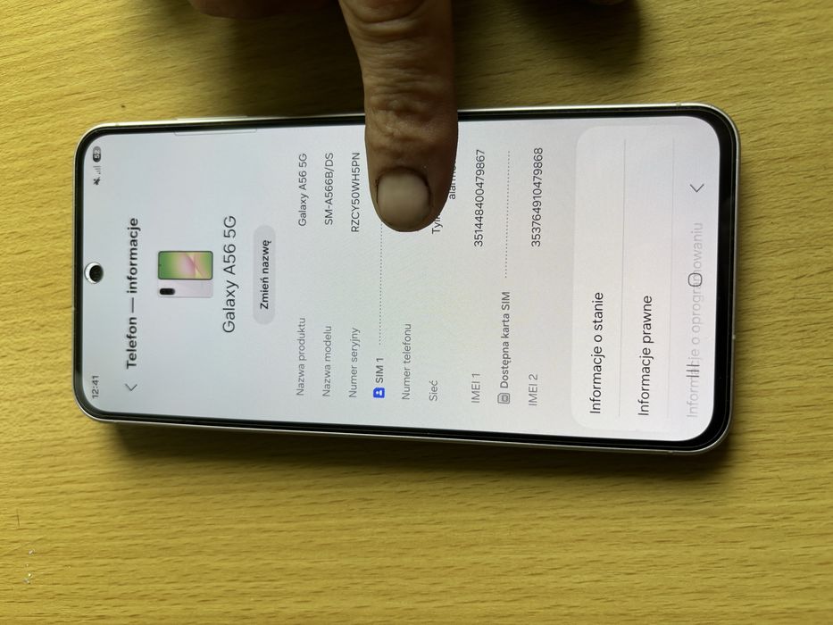 Samsung Galaxy A56 5G 8/256GB • Stan IDEALNY • Komplet, Pudełko • Środa
