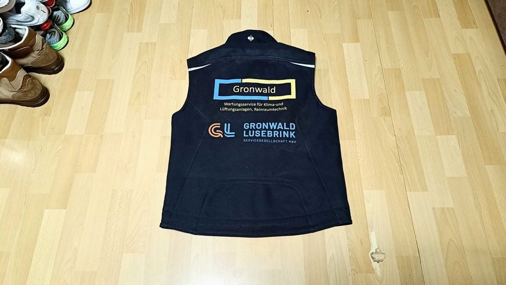 Zimowa kamizelka softshell ENGELBERT STRAUSS MOTION r.M s.bardzo dobry
