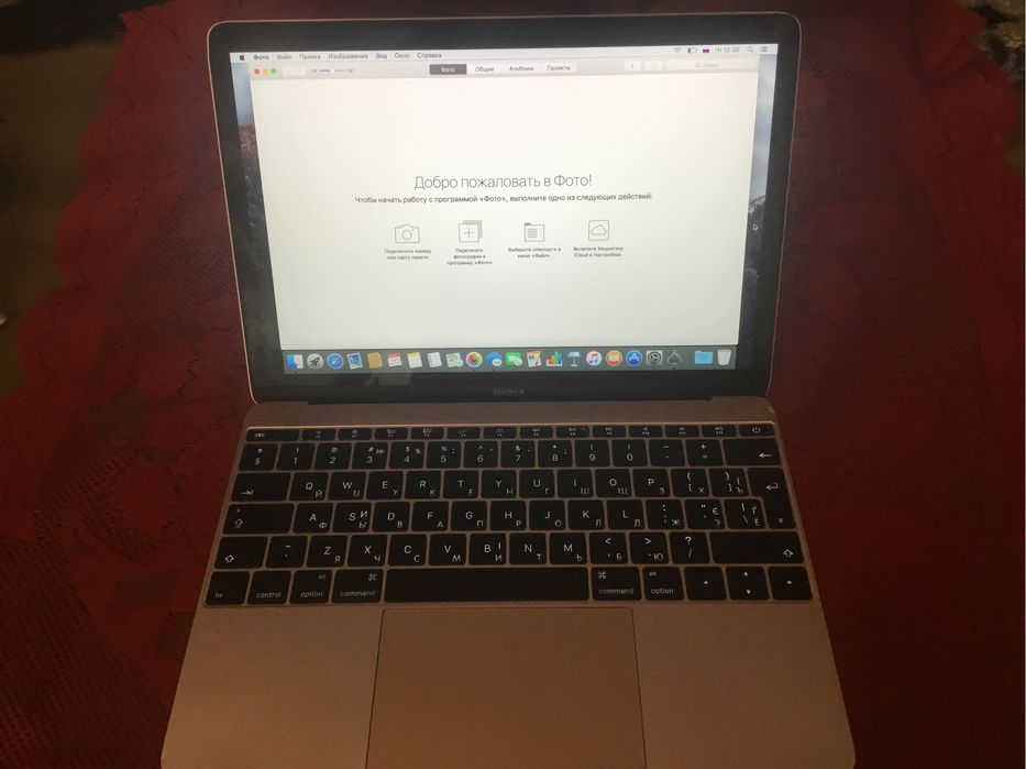 Mac Book 9,1 розовый