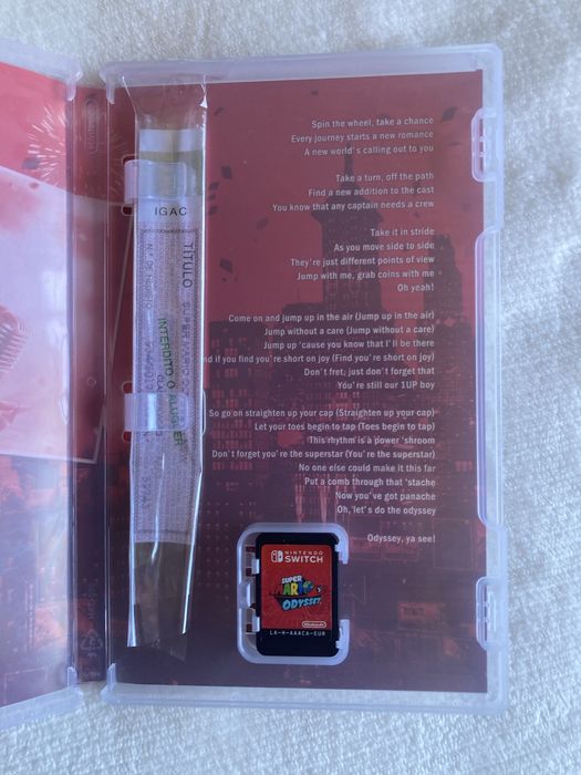 Super mario odyssey para nintendo switch