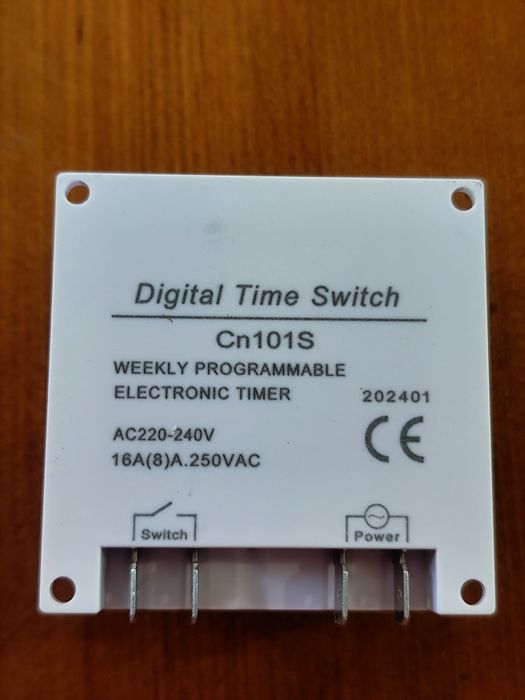Реле времени, таймер недельный 220В 16А