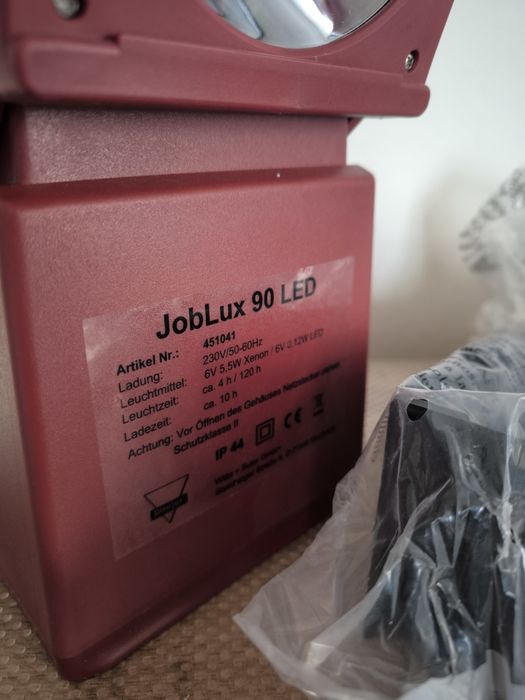Lampa akumulatorowa JobLux Nowa Kompletna
