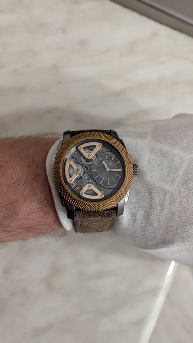 Часы Fossil automatic ME 1121, 1122, годинник США скелетон