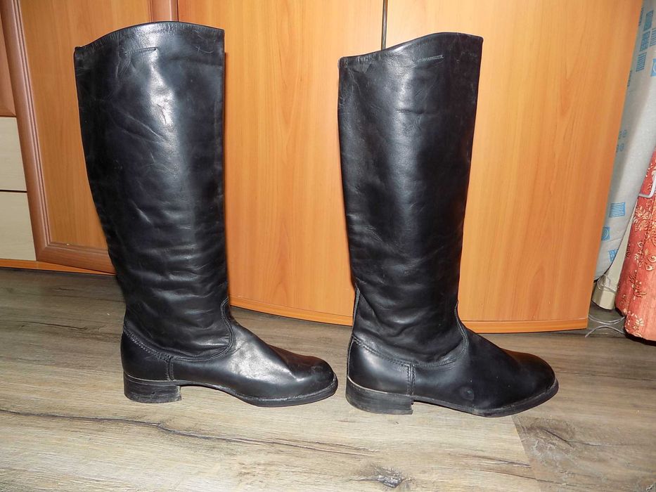 Сапоги хромовые 42 новые