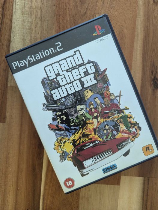 Grand Theft Auto III GTA PS2 Angielska Wersja PlayStation 2