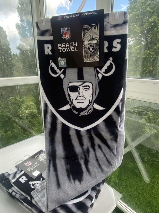 Пляжний рушник Nfl Raiders Las Vegas, 152*76см, пляжное полотенце