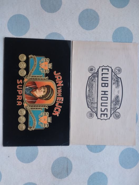 Litografias de caixas de Charuto