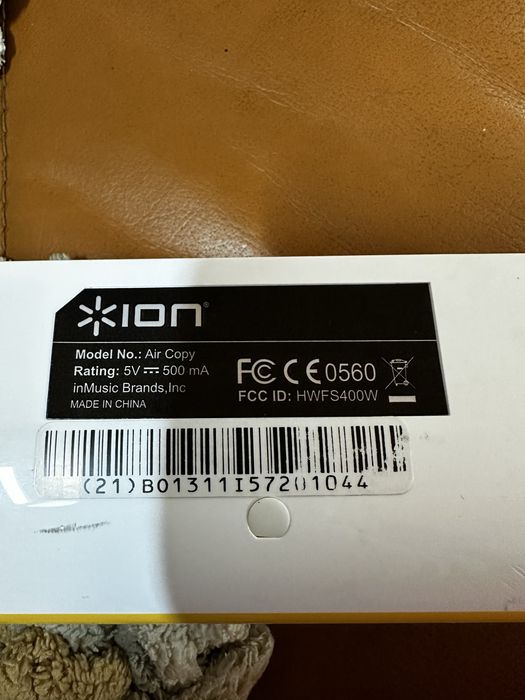 ION Air Copy, wifi Бездротовий сканер фотографій і документів