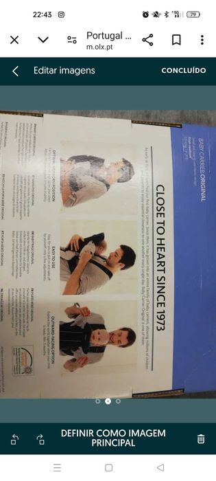 Marsúpio baby bjorn