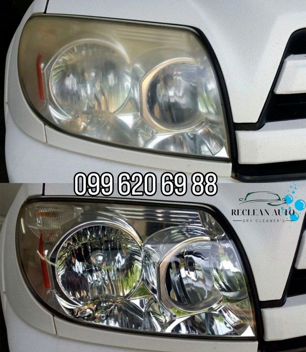 Хімчистка і полірування • нанесення захисного воску на авто