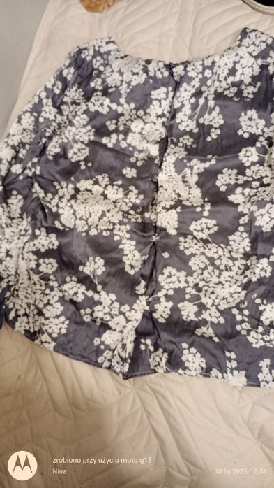 Elęgancka bluzka jedwabna