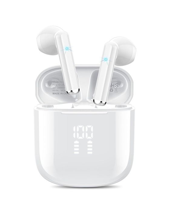 Słuchawki bezprzewodowe douszne OYIB MD058A białe