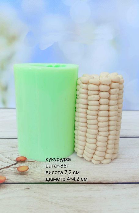 Молд силиконовая форма кукуруза